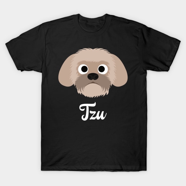 Tzu - Shih Tzu T-Shirt by DoggyStyles